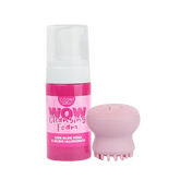 Mousse Detergente Viso con Spazzola Esfoliante