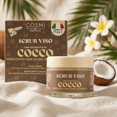 Scrub Viso con estratto di Cocco e Acido Ialuronico