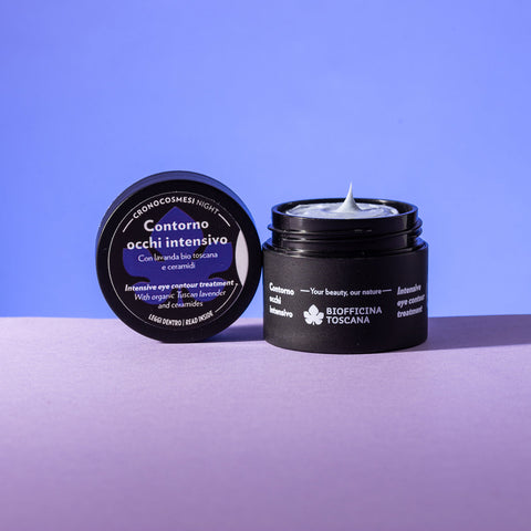 Crema Contorno Occhi Notte Biofficina Toscana: Trattamento Anti-Età Rigenerante