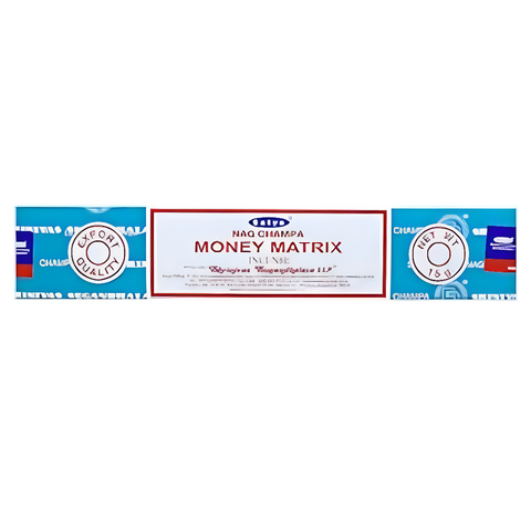 Incenso Satya Money Matrix Stick - spellboundshop.it