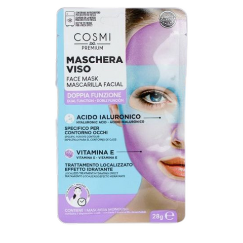 Maschera Idratante Viso e contorno occhi Frigo Acido Ialuronico