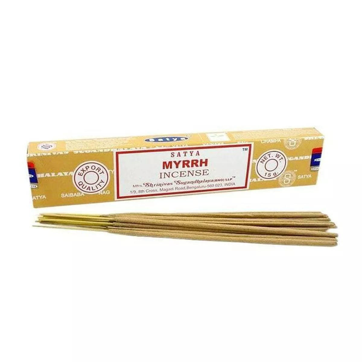 Incenso Satya Myrrh Stick