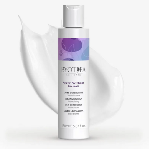 Latte Detergente Normalizzante Vegan Linea Never Without Byotea