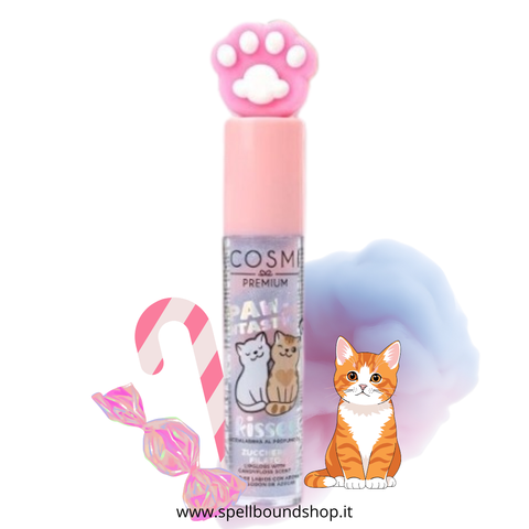 Lucidalabbra Glitterato Con Gattini