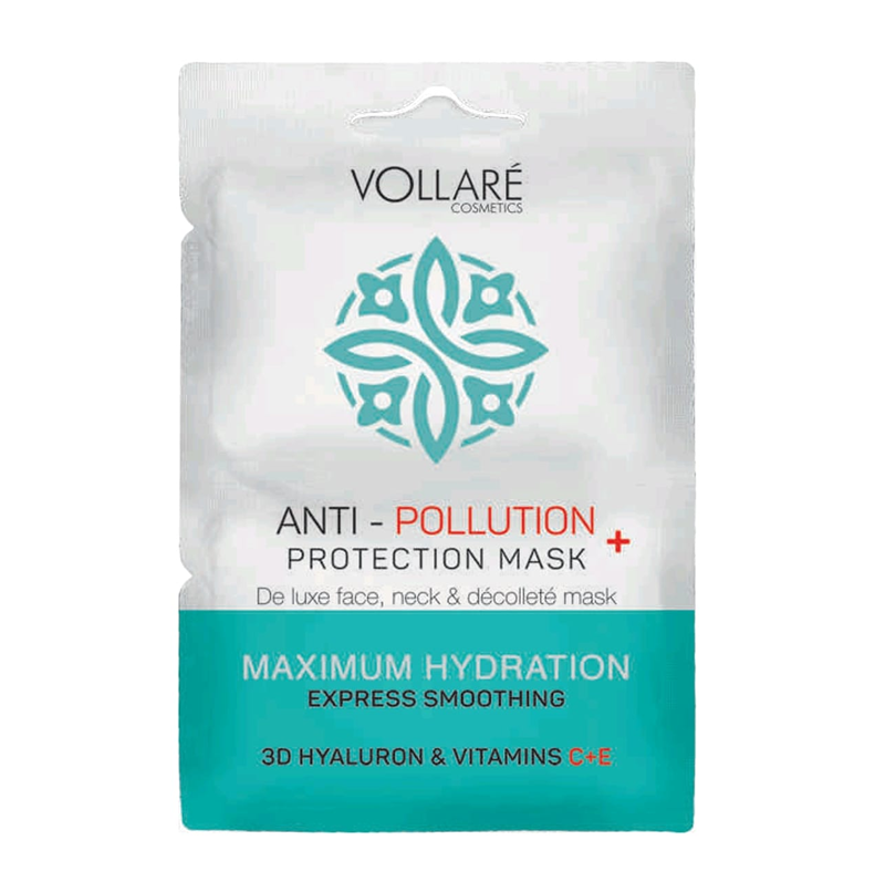 Maschera Viso Anti Inquinamento idratante Levigante