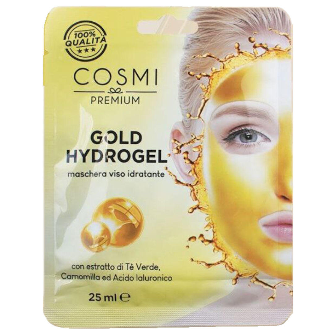 Maschera Anti-Age Viso Oro Hydrogel