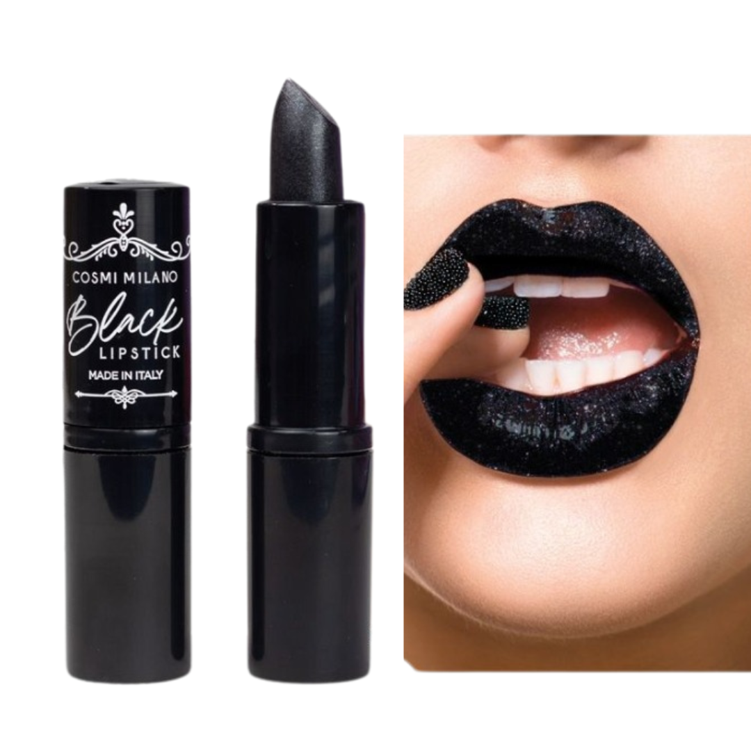 Rossetto Nero Glitterato