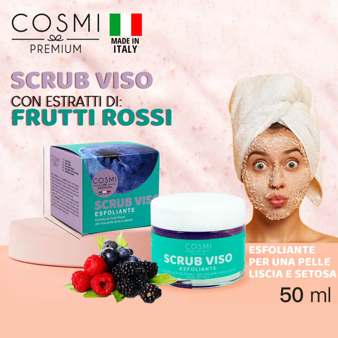Scrub Viso ai Frutti Rossi