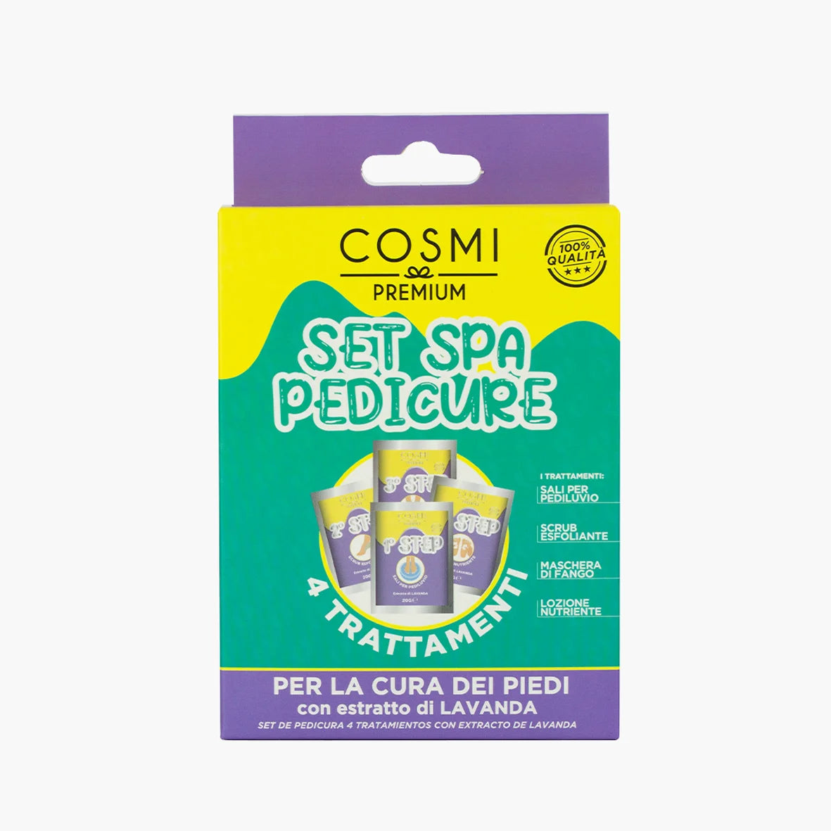 Spa Pedicure Trattamento Piedi Idratante 4 step