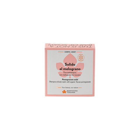 Solido al Melograno Biofficina Toscana: Detergente Corpo e Capelli